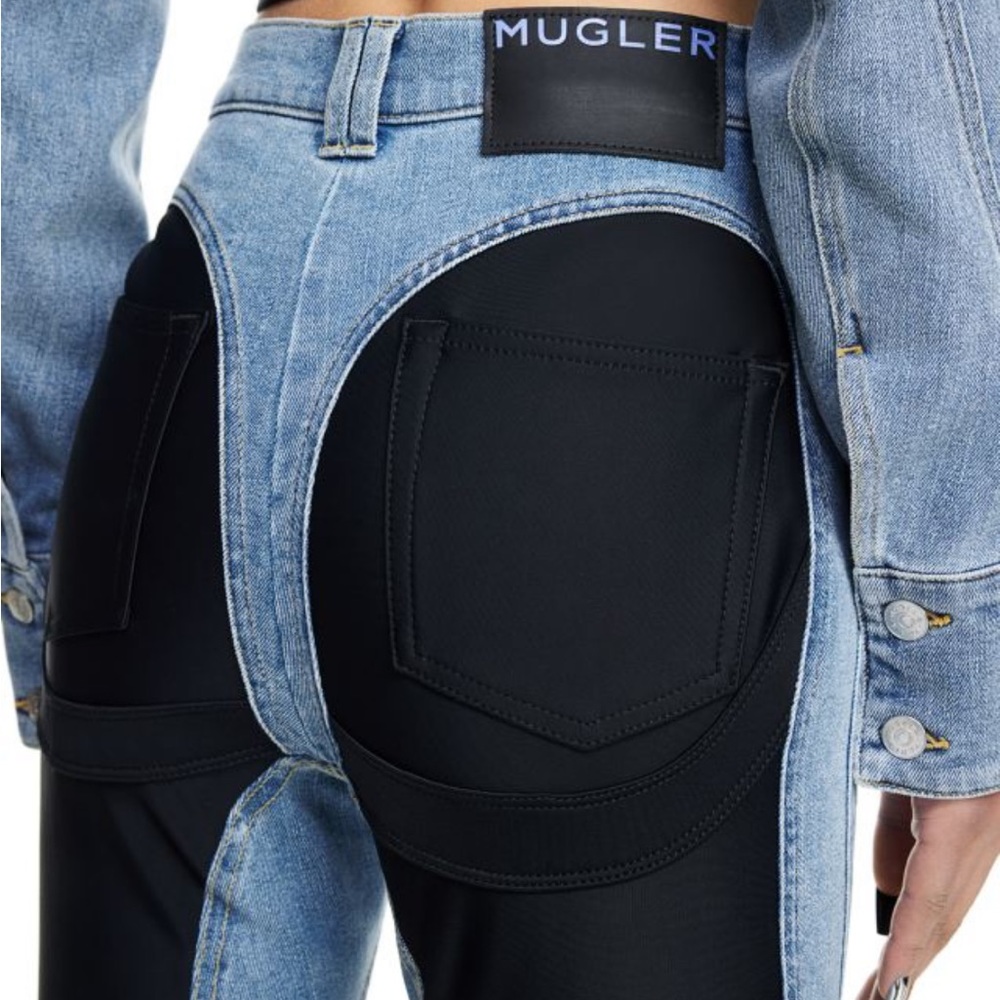 MUGLER spiral jeans - BRAND NEW! 👖